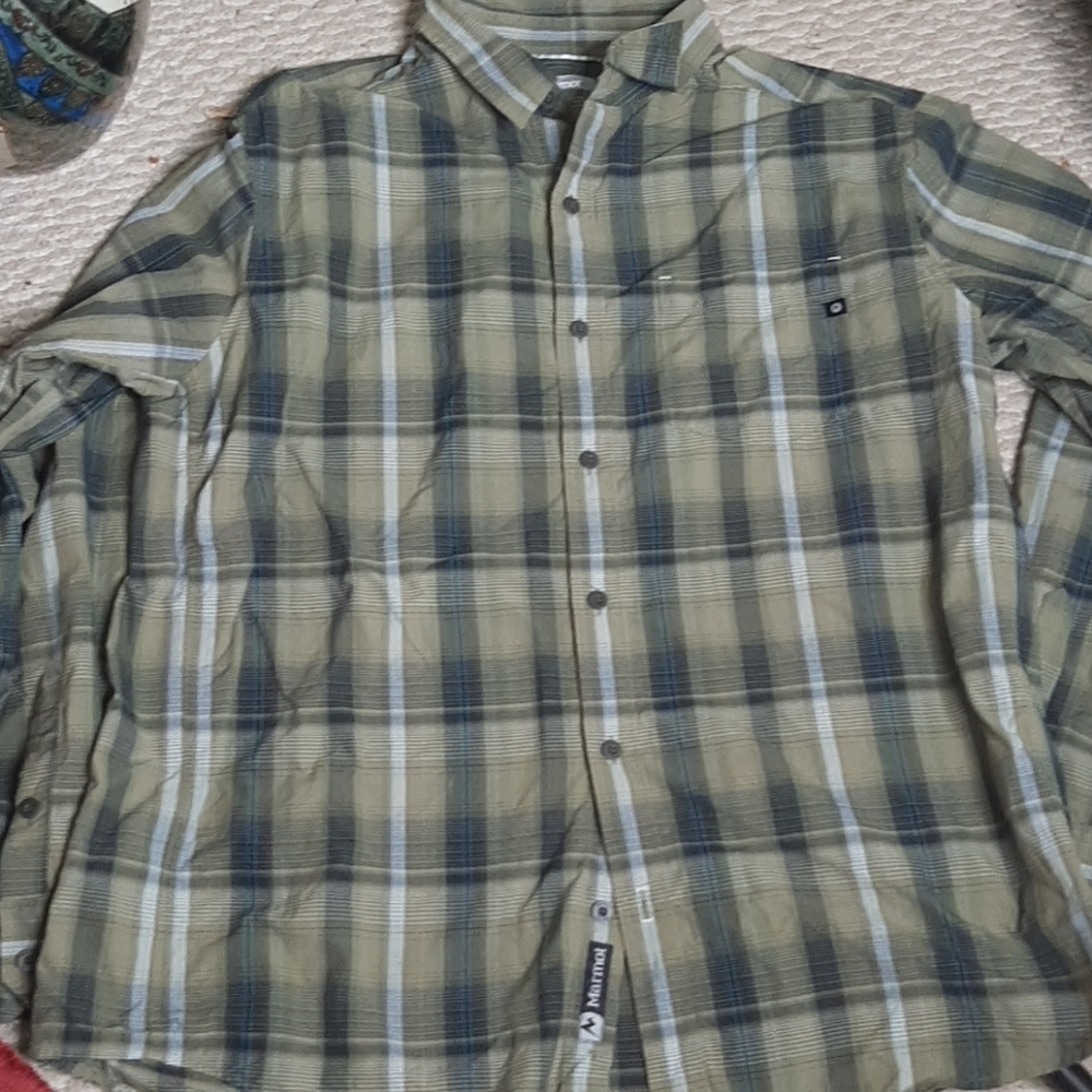 Marmot cotton shirt L